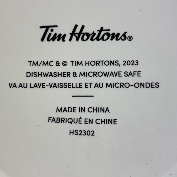 Tim Hortons Mug 2023 White 20 oz Sorry For What I Said Before I Had My Tims Cup - Picture 7 of 7